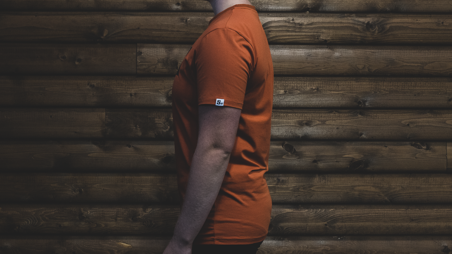 spicy clothing burnt orange fitness wear