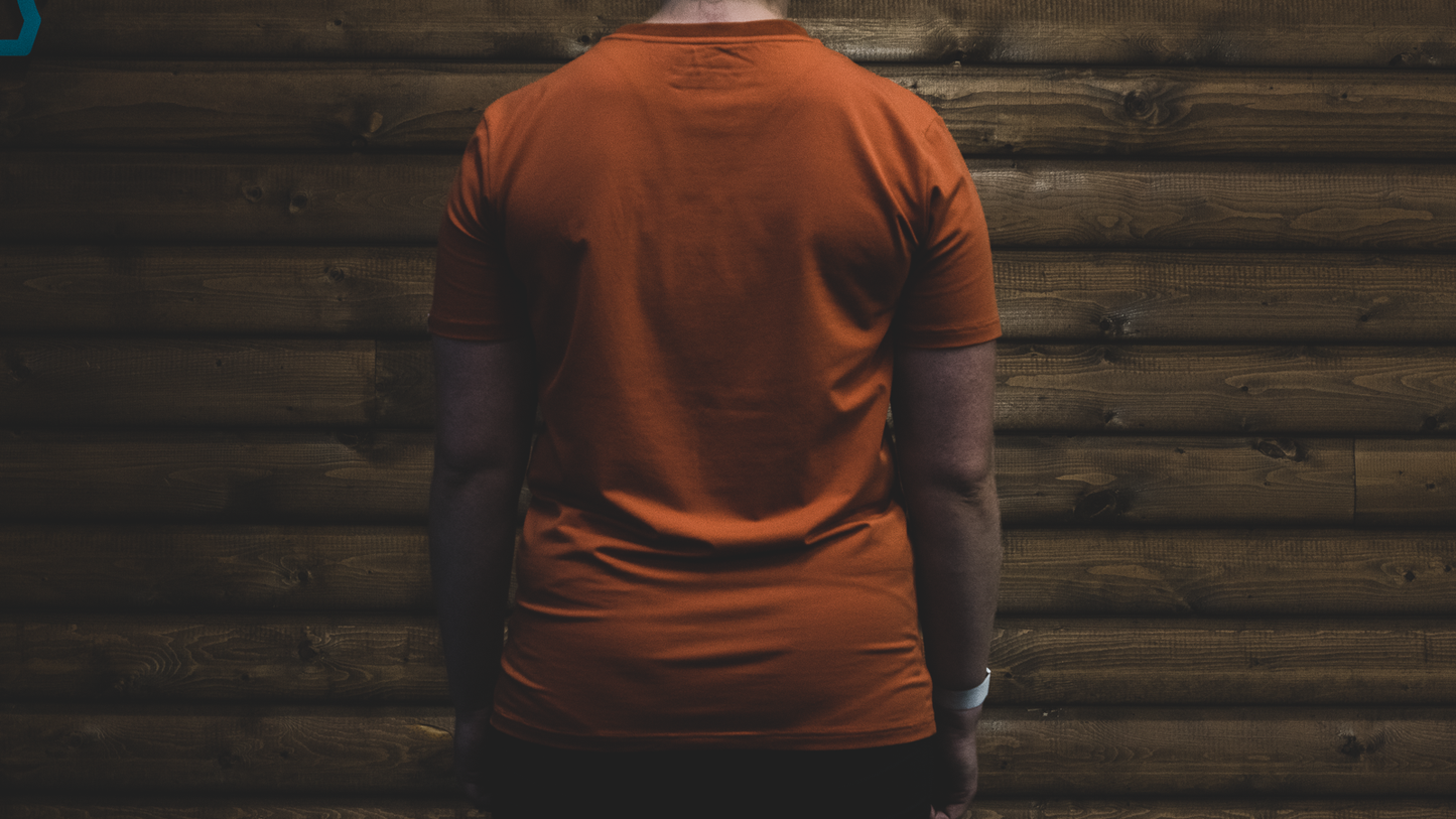 spicy clothing burnt orange fitness wear